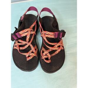 Chaco ZX/2 Classic Women's sandals coral and orange Size 9